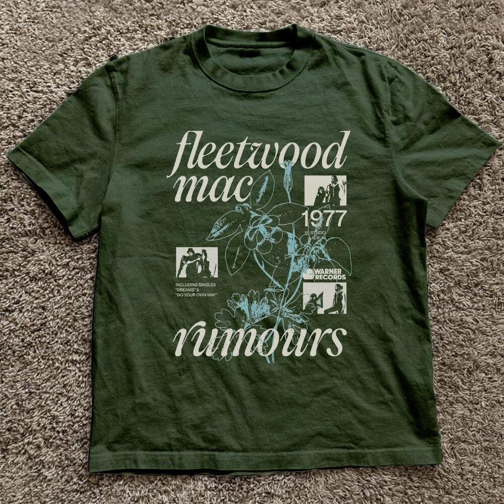 Green Fleetwood Mac Tee